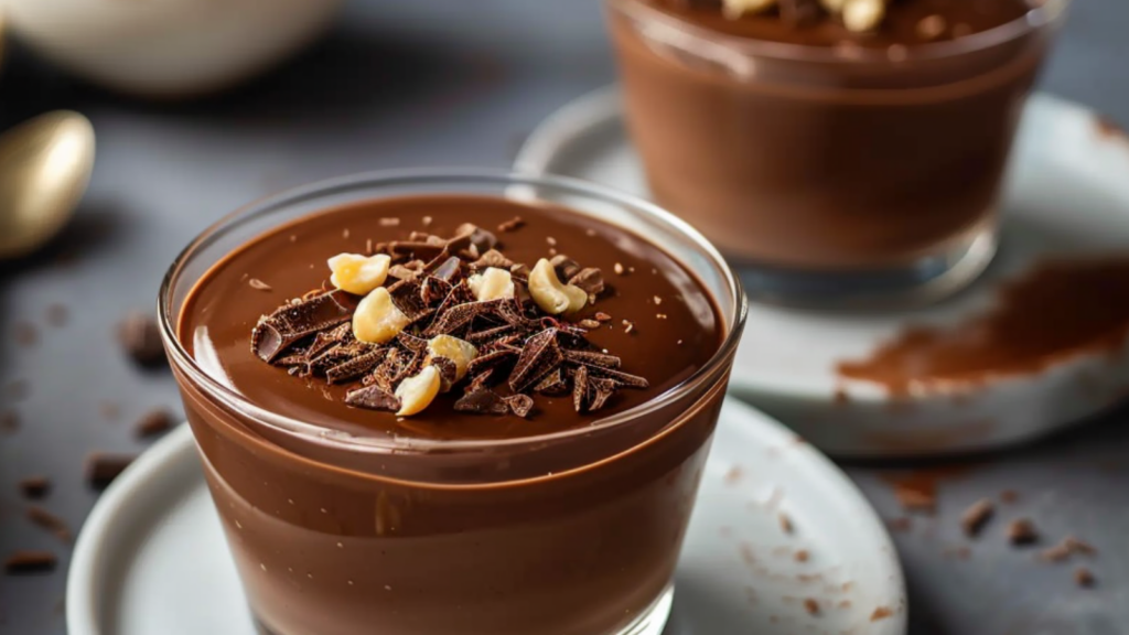 Panna Cotta chocolat recette depuis recettemoderne.com