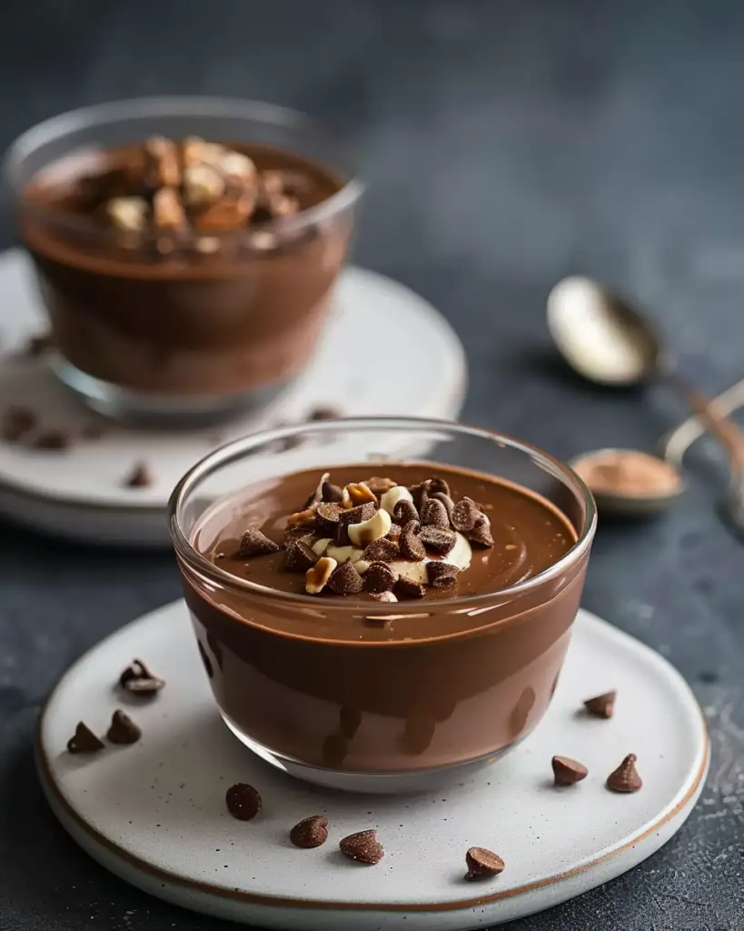 Panna Cotta chocolat recette depuis recettemoderne.com