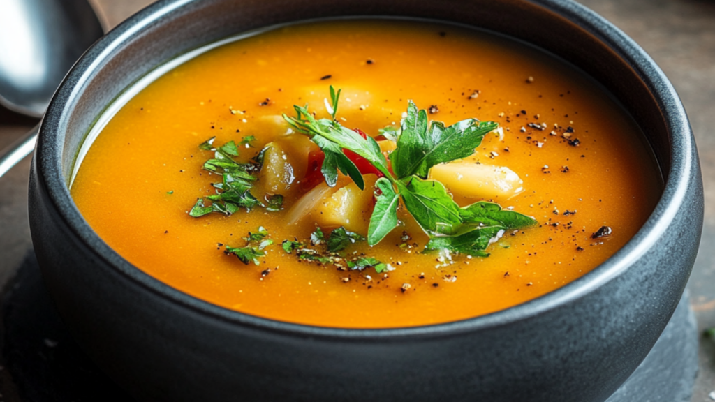Soupe Veloutée au Potiron