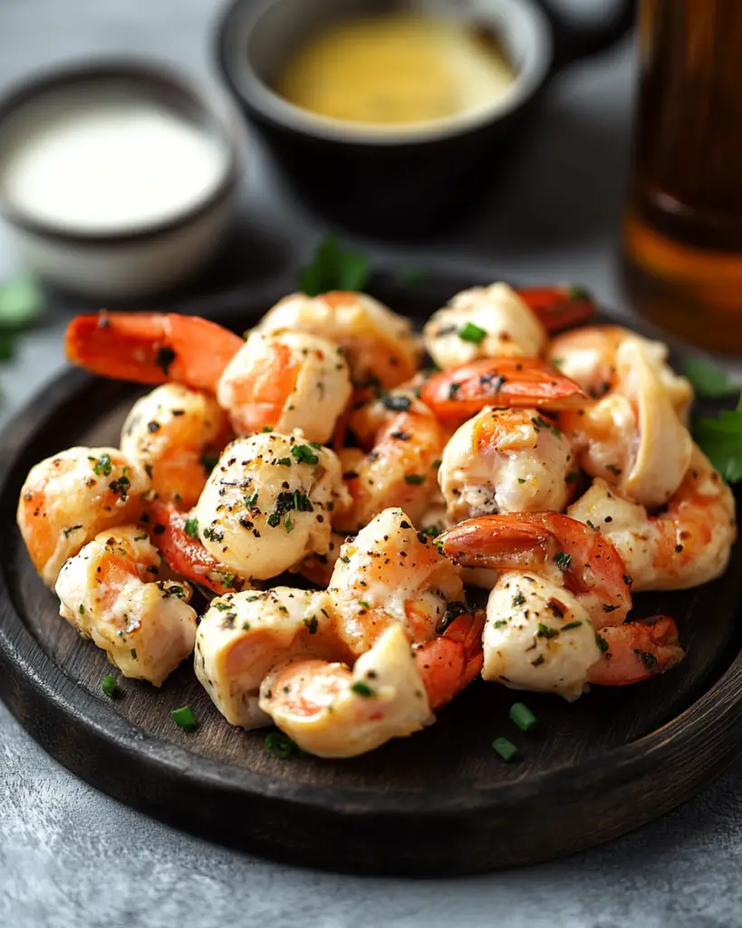 Roulés Feuilletés aux Crevettes et Fromage