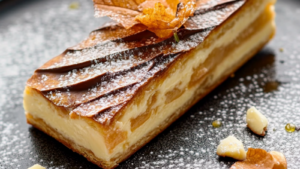 Triangle Feuilleté à la Crème d’Amandes