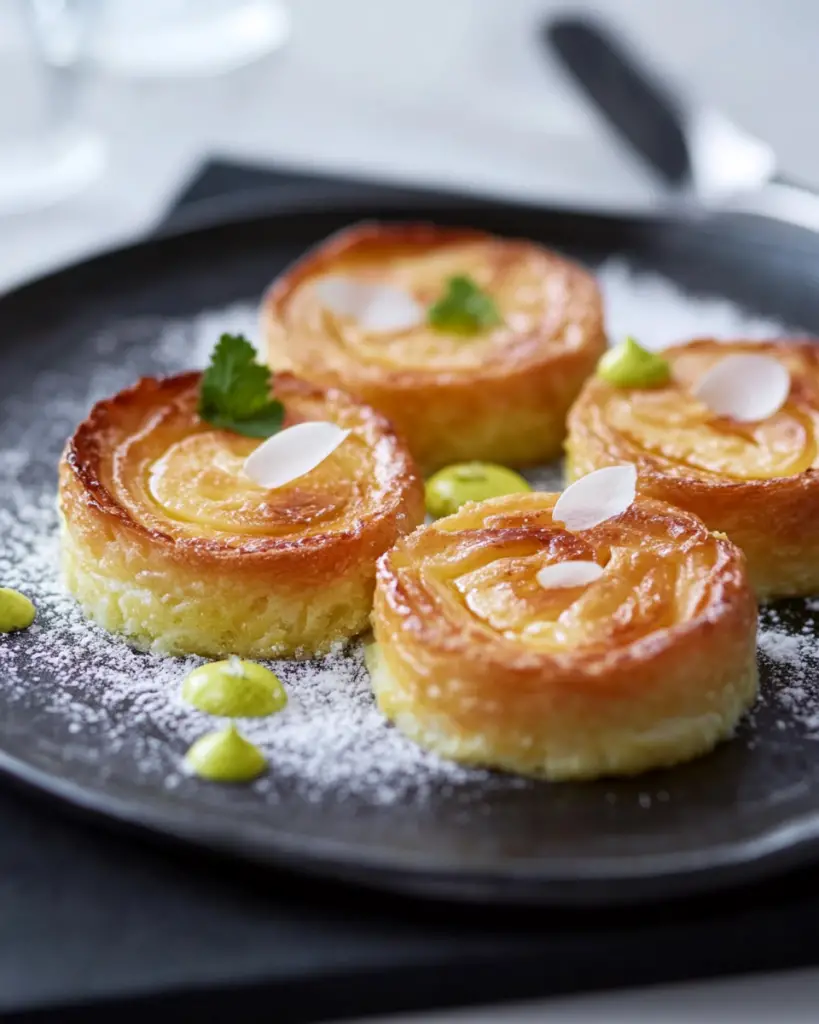 Petits flans poireaux-saumon