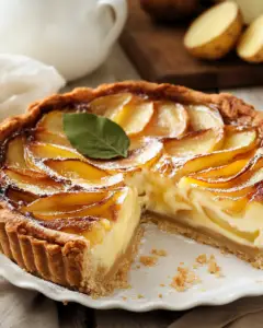 Tarte-Flan aux Pommes à l'Ancienne