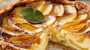 Tarte-Flan aux Pommes à l'Ancienne