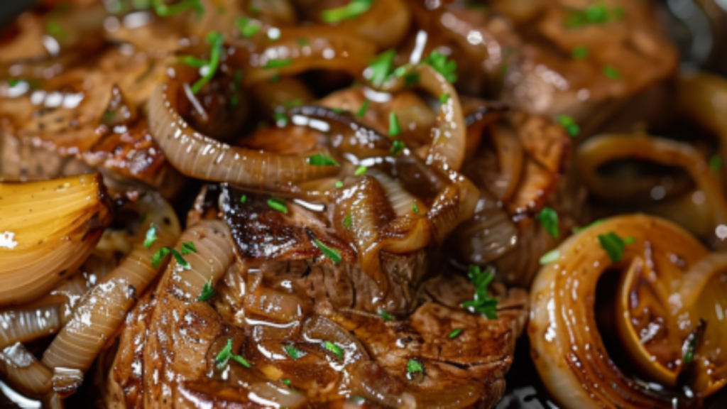 bœuf sauté aux oignons Depuis recettemoderne.com