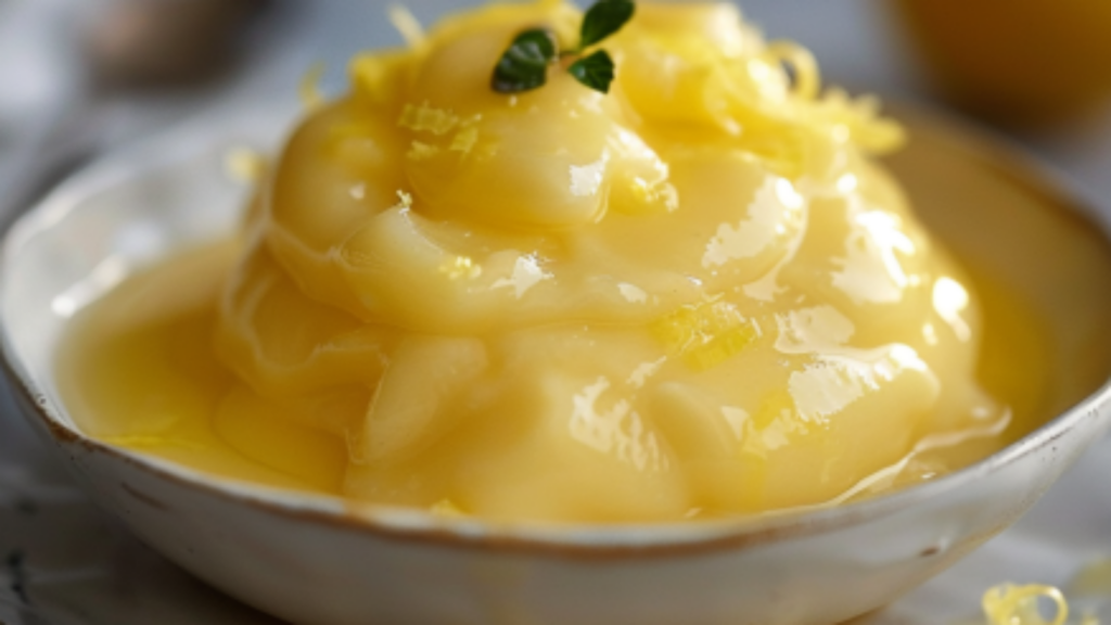 Recette de Crème au Citron Saine Deouis recettemoderne.com
