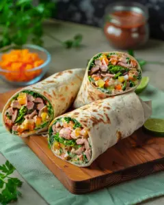 Wraps au Thon et Concombre Depuis recettemoderne.com