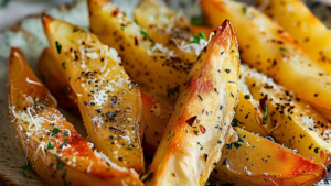 Pommes de Terre Cuites à l'Ail et au Parmesan Depuis recettemoderne.com