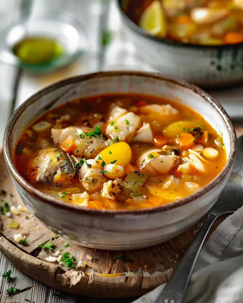 Soupe de poisson Depuis recettemoderne.com