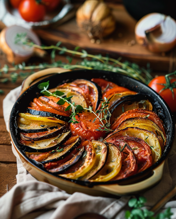 Ratatouille Provençale au Four Depuis recettemoderne.com