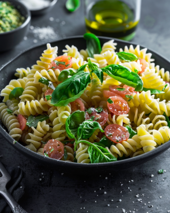 Fusilli à la Romaine Depuis recettemoderne.com