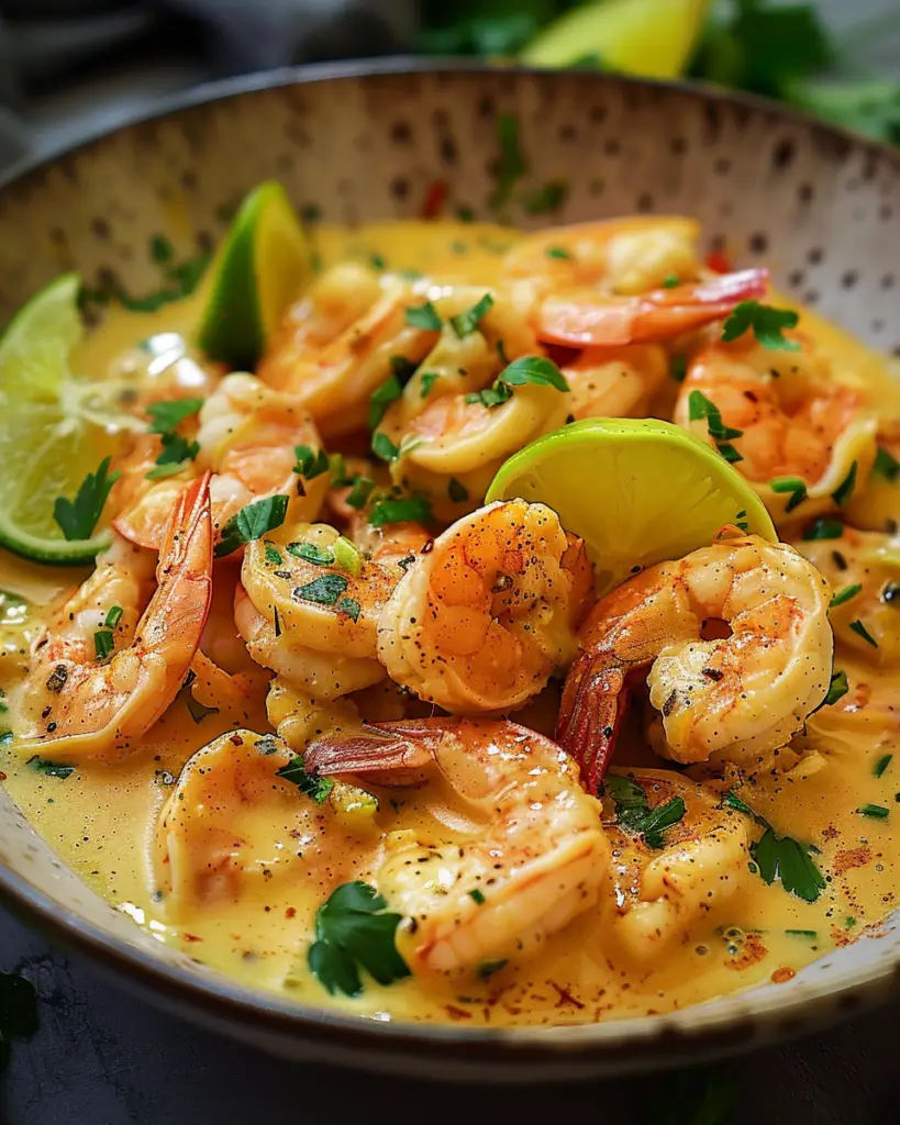 Crevettes au lait de coco Depuis recettemoderne.com