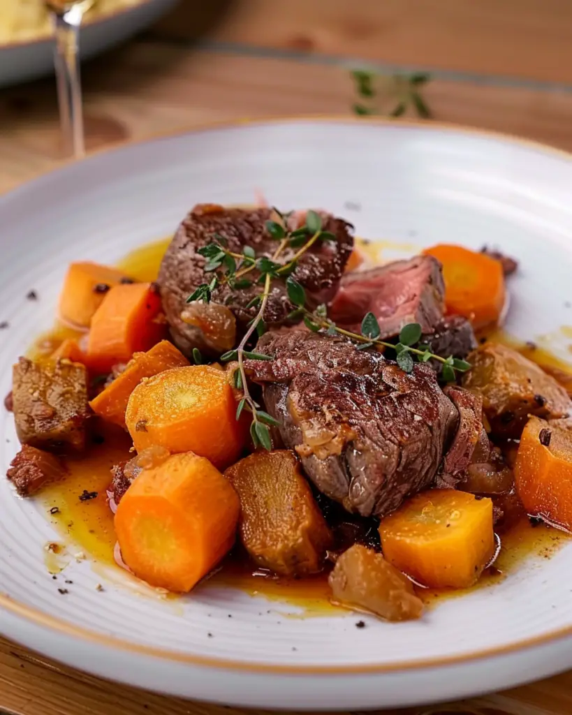 Bœuf Carottes Depuis recettemoderne.com