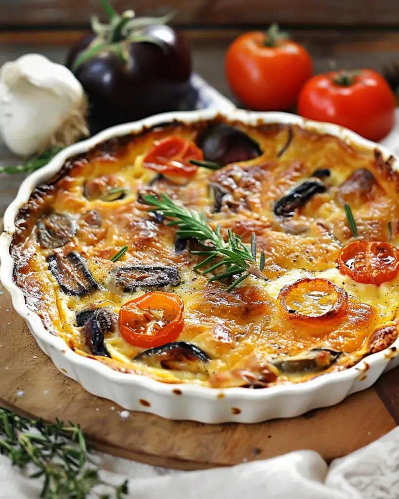 Clafoutis aux Légumes à l’Ancienne Depuis recettemoderne.com