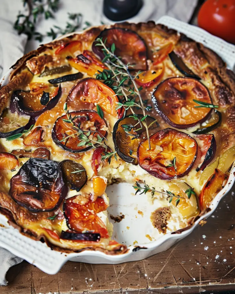 Clafoutis aux Légumes à l’Ancienne Depuis recettemoderne.com