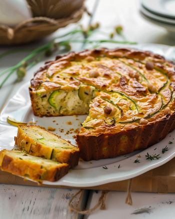 Recette de cake moelleux à la courgette Depuis recettemoderne.com