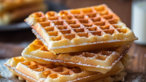 Gaufres sans œuf et sans lait Depuis recettemoderne.com