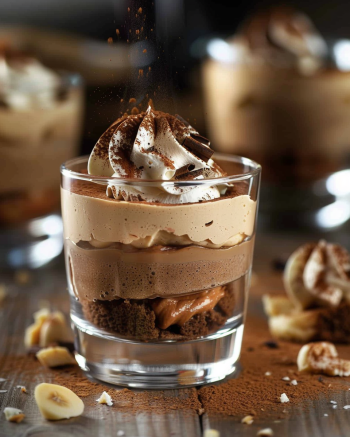 Tiramisu Kinder Bueno en verrines Depuis recettemoderne.com