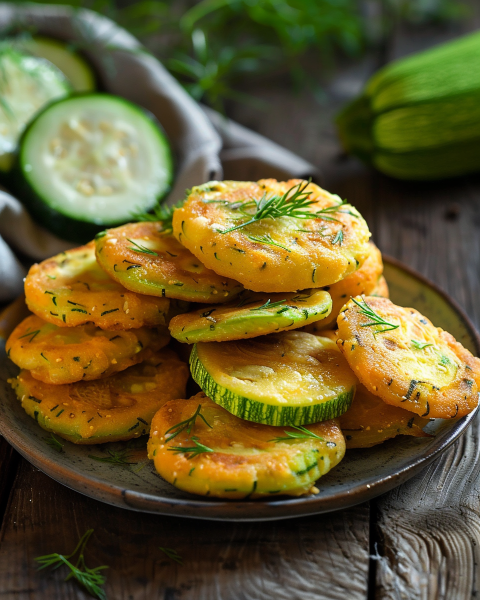 Beignets de Courgettes Sans Gluten Depuis recettemoderne.com