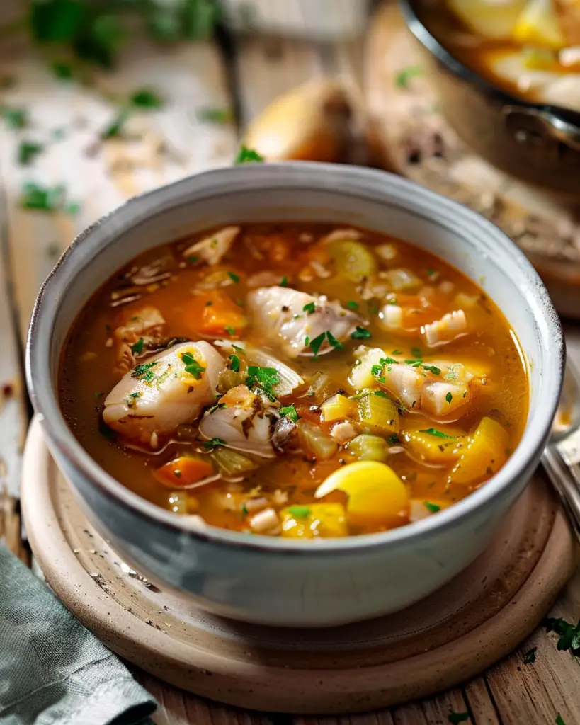 Soupe de poisson Depuis recettemoderne.com