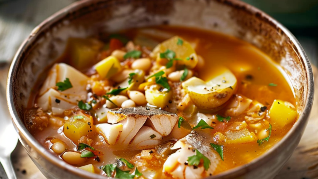 Soupe de poisson Depuis recettemoderne.com