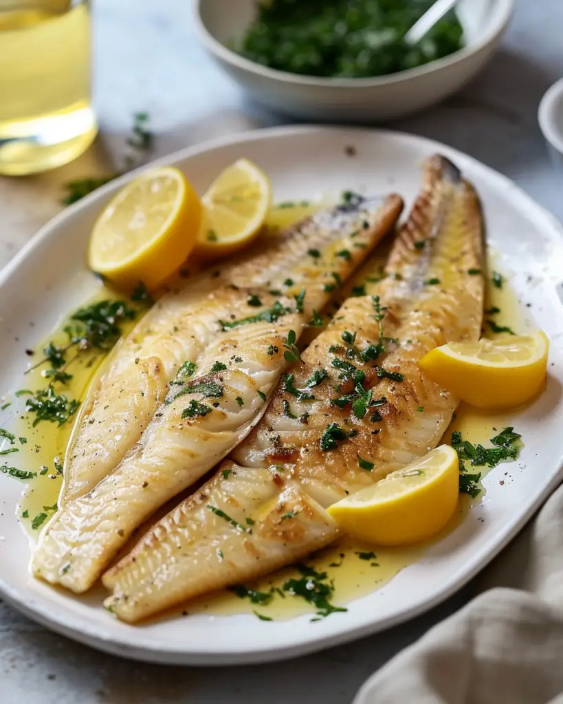 Sole meunière Depuis recettemoderne.com