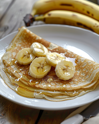 Crêpes aux bananes Depuis recettemoderne.com