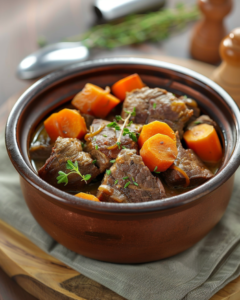 Daube de Bœuf Provençale Depuis recettemoderne.com