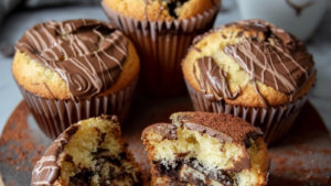 Muffins Marbrés Nutella Depuis recettemoderne.com
