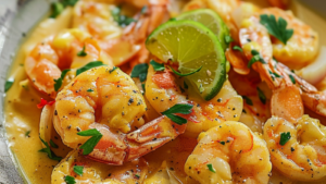 Crevettes au lait de coco Depuis recettemoderne.com