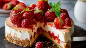 Recette Gâteau Fraises Printemps : Léger et Crémeux