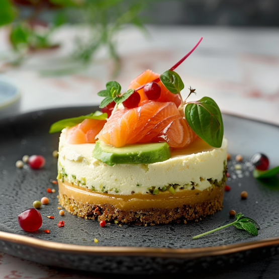 Cheesecake Salé Avocat Saumon : Recette Élégante et Délicieuse