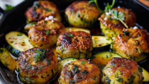 Boulettes de Courgettes au Four