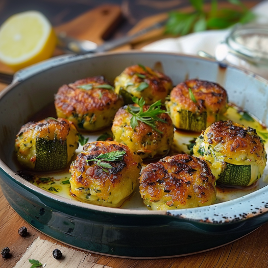 Boulettes de Courgettes au Four