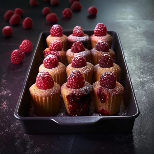 Recette de Financiers aux Framboises : Moelleux et Gourmands