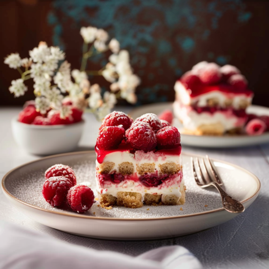 Tiramisu aux Framboises : Douceur Fruitée et Crémeuse