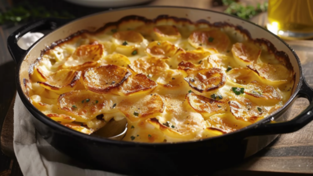 Gratin Dauphinois Express au Lait: Recette Crémeuse et Savoureuse