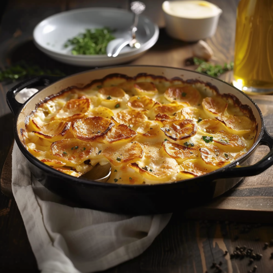 Gratin Dauphinois Express au Lait: Recette Crémeuse et Savoureuse