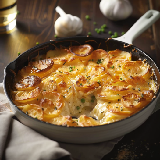 Gratin Dauphinois Express au Lait: Recette Crémeuse et Savoureuse