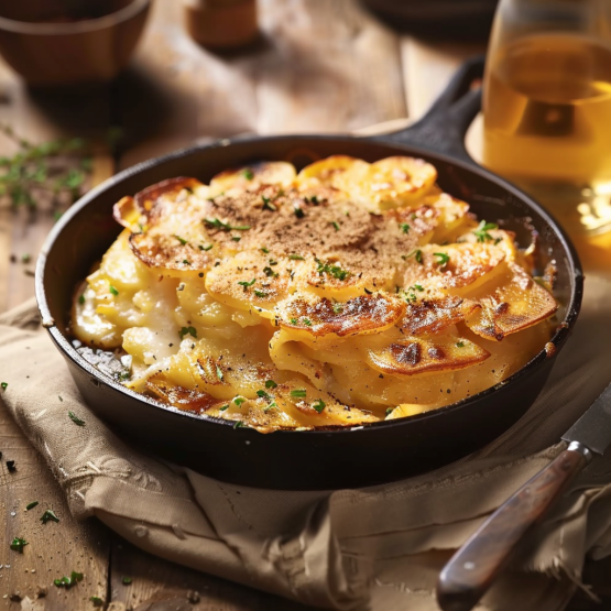 Gratin Dauphinois Express au Lait: Recette Crémeuse et Savoureuse