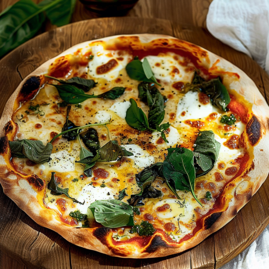 Pizza aux Épinards: Recette Savoureuse et Facile