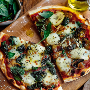 Pizza aux Épinards: Recette Savoureuse et Facile