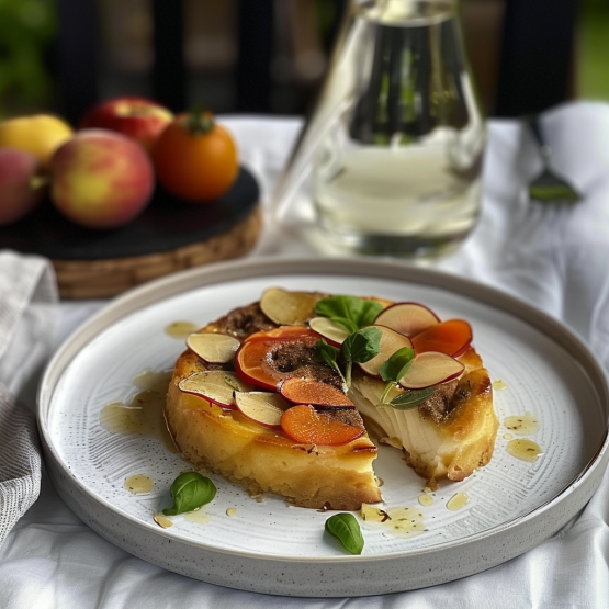Recette : Invisible aux Pêches Savoureux et Léger
