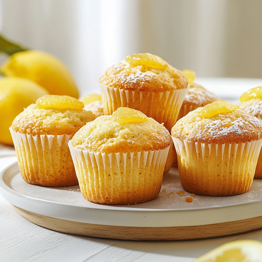 Lemon Muffins Recipe