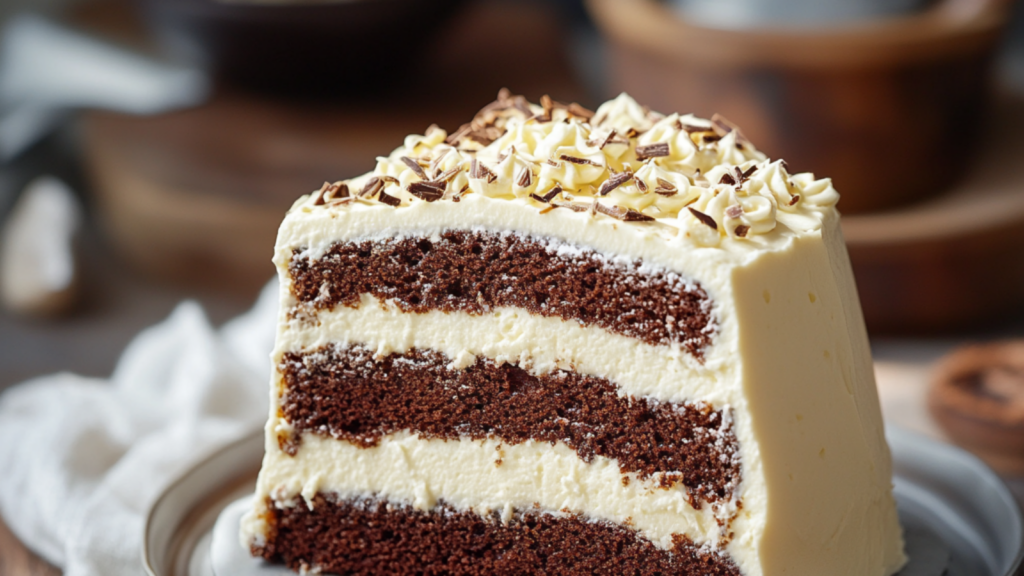 Cake au chocolat blanc