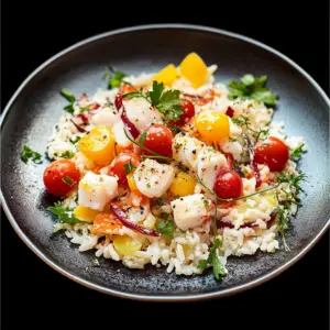 Salade Surimi et Riz