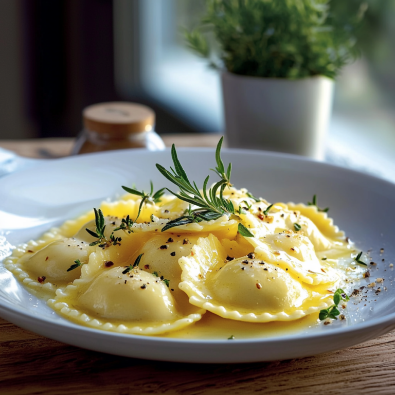Raviolis italiens crémeux : Une recette délicieuse et facile