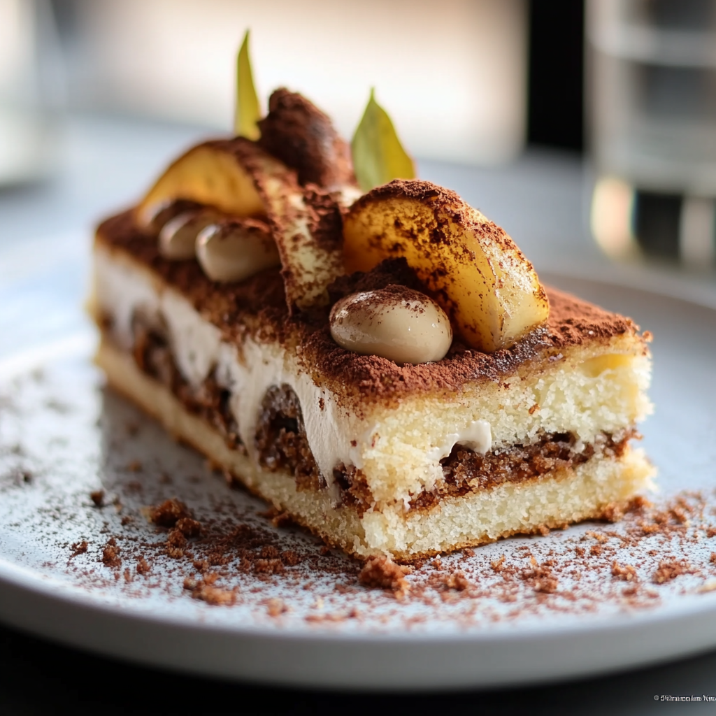 Cake pomme cannelle et spéculoos depuis recettemoderne