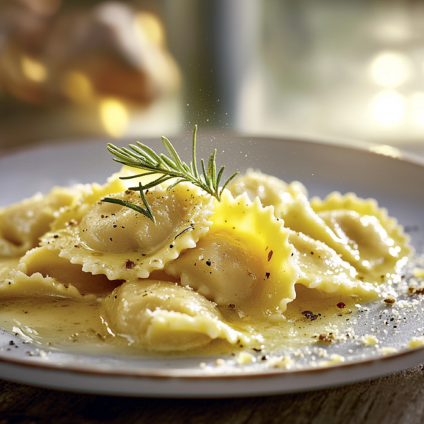 Raviolis italiens crémeux : Une recette délicieuse et facile