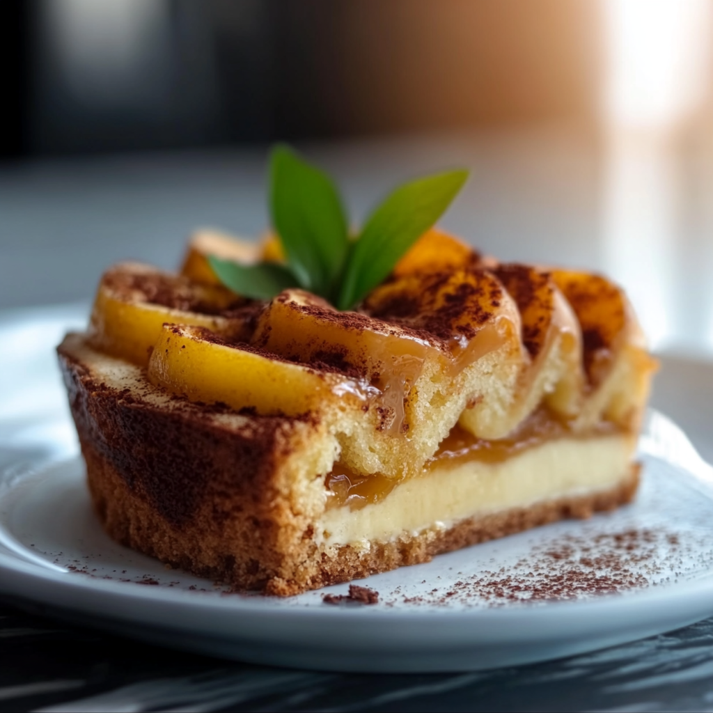 Cake pomme cannelle et spéculoos depuis recettemoderne